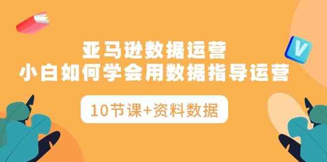 （10158期）亚马逊数据运营，小白如何学会用数据指导运营（10节课+资料数据）-404网创