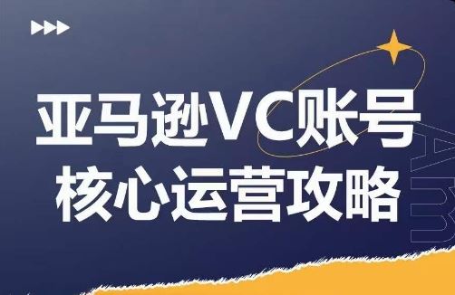 亚马逊VC账号核心玩法解析，实战经验拆解产品模块运营技巧，提升店铺GMV，有效提升运营利润-404网创