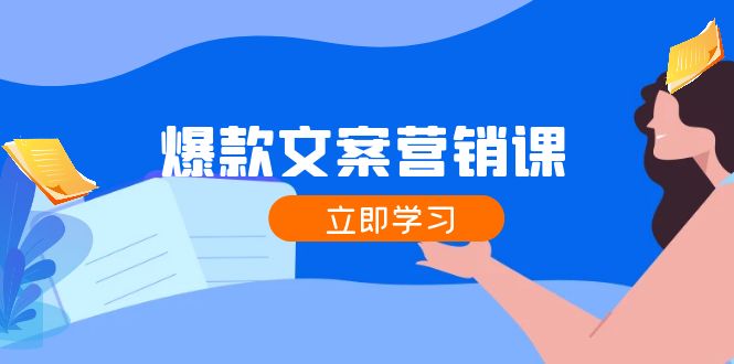 （12290期）爆款文案营销课：公域转私域，涨粉成交一网打尽，各行业人士必备-404网创