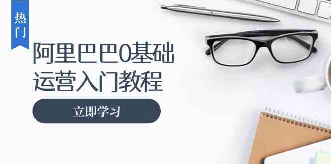 阿里巴巴运营零基础入门教程：涵盖开店、运营、推广，快速成为电商高手-同心网创