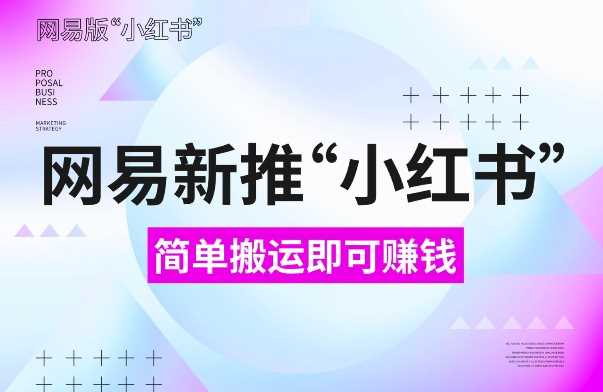 网易官方新推“小红书”，搬运即有收益，新手小白千万别错过(附详细教程)【揭秘】-404网创