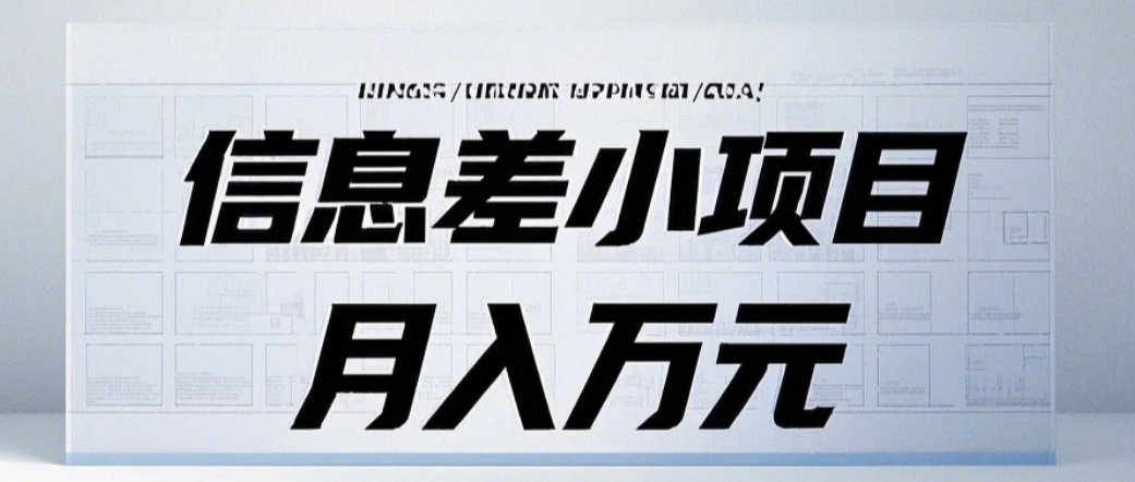 信息差小项目：国内外视频代下载，项目操作简单零成本零门槛月入过万-404网创